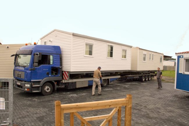 Transport de mobil-home