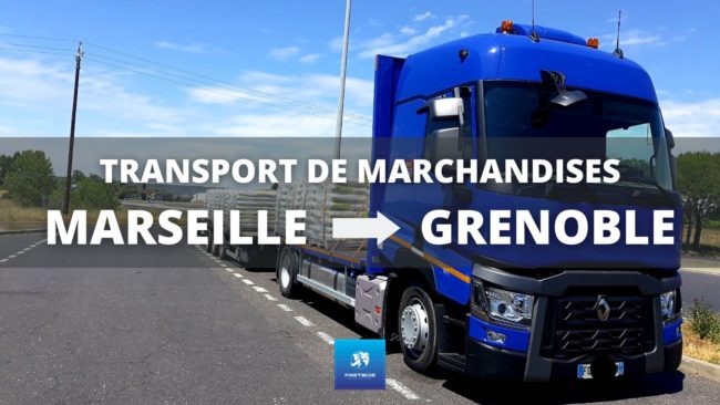 Transport de marchandises Marseille vers Grenoble Transport de marchandises Marseille vers Grenoble