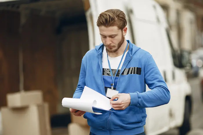 man-by-truck-guy-delivery-uniform-man-with-clipboard
